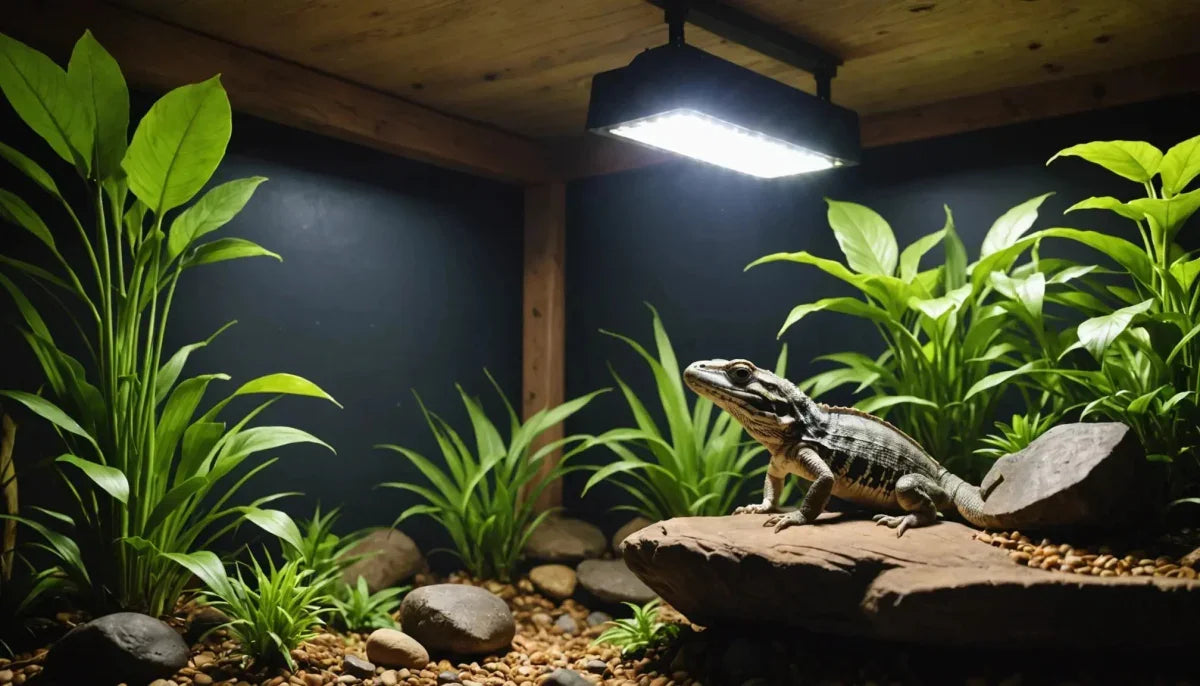 Enhance Your Reptile's Enclosure with the Perfect Light Fixture