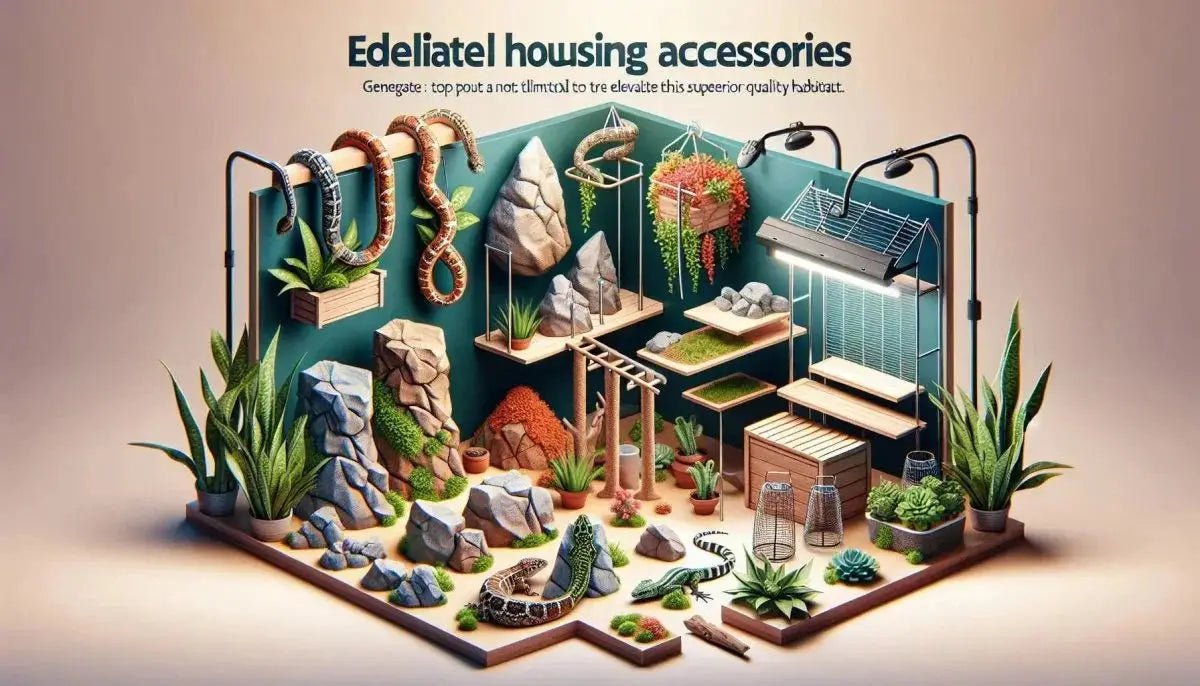 Enhance Your Reptile's Habitat with Top-Quality Housing Accessories
