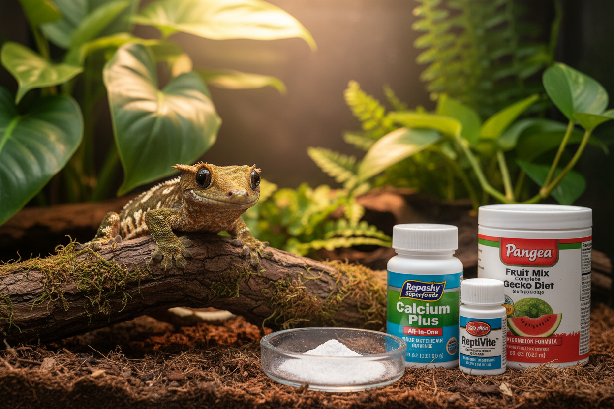 Essential Vitamins for Optimal Crested Gecko Health: A Complete Supplement Guide