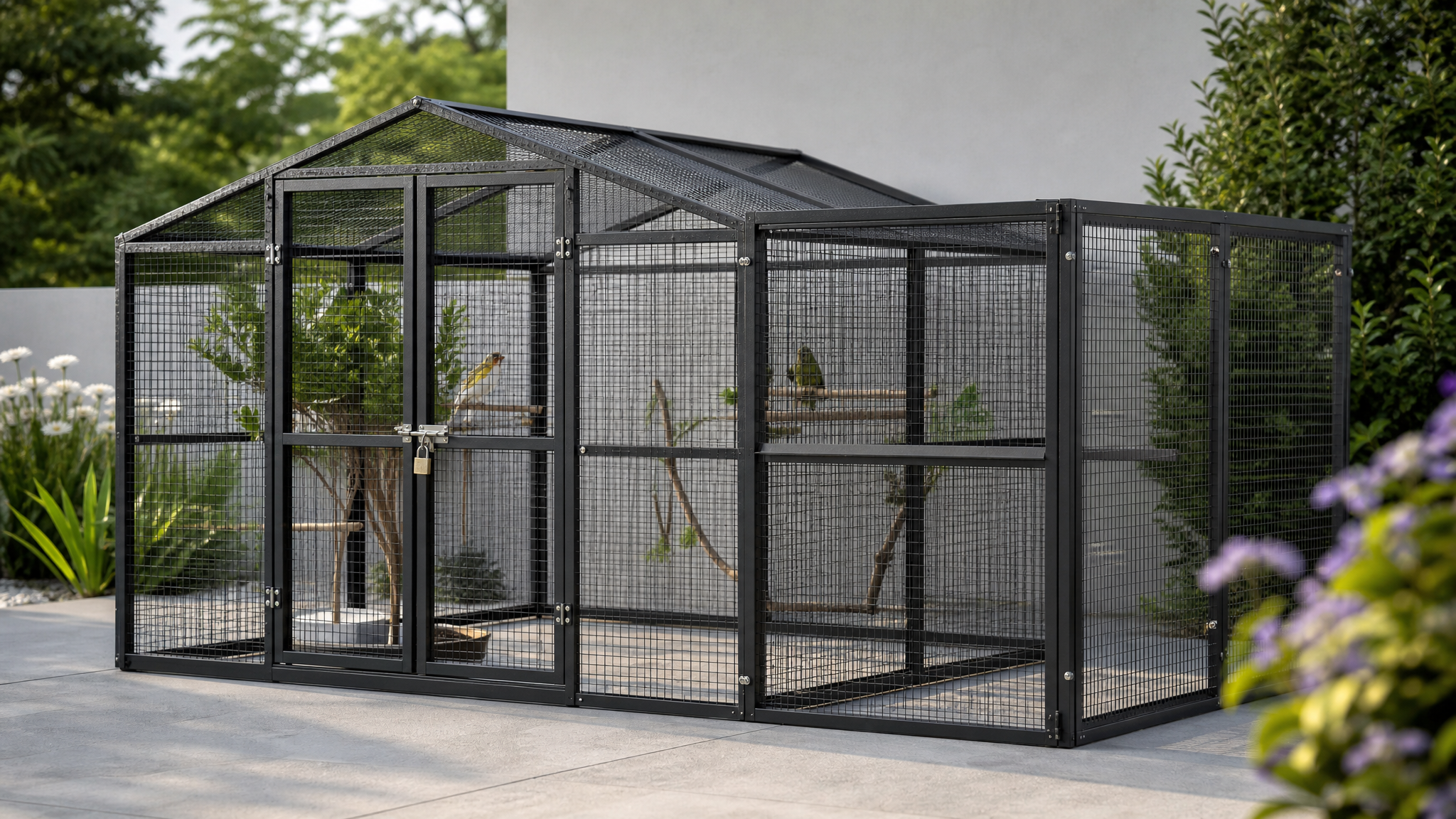 Best Pre-built Outdoor Bird Aviaries for Security & Expandability