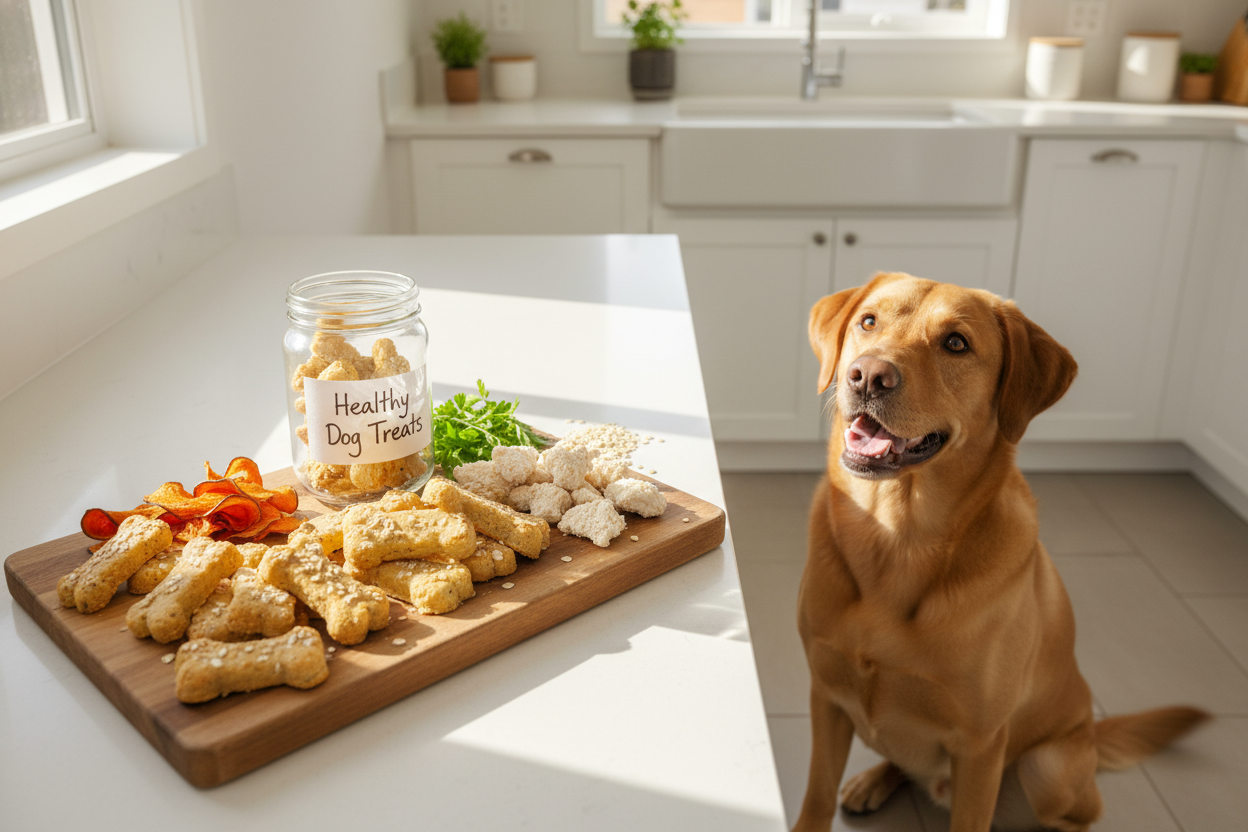 From Homemade to Store-Bought: Our Healthy Dog Treat Journey
