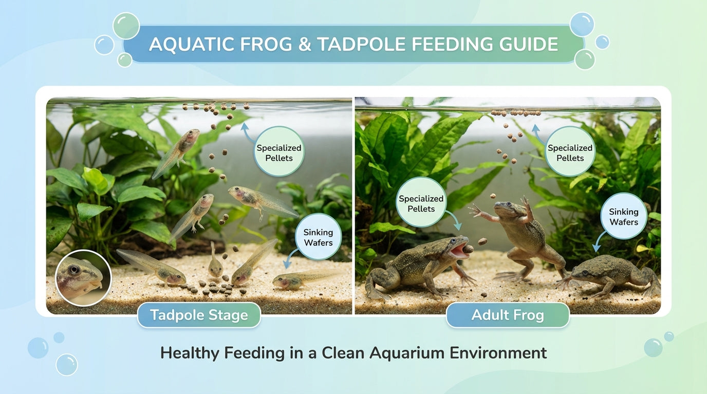 The Complete Guide to Aquatic Frog and Tadpole Nutrition