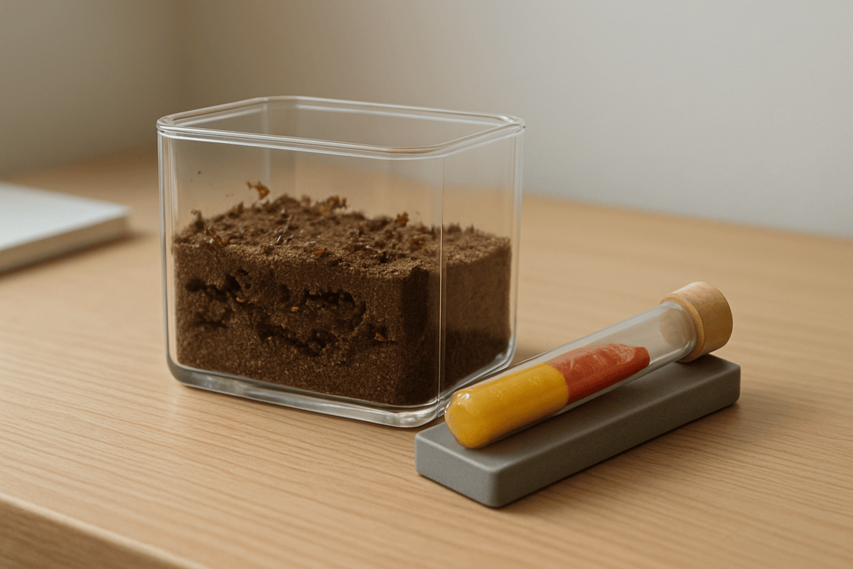 How do I keep ants as pets without a lot of space?