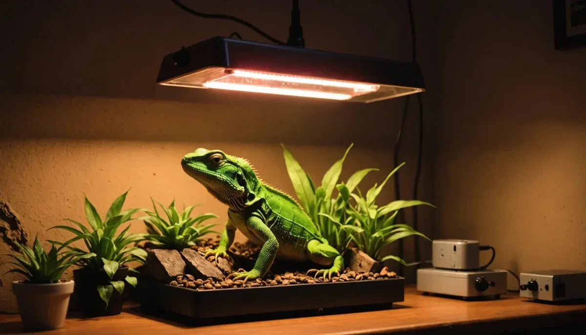 Heat Lamp for Lizard Care - Talis Us