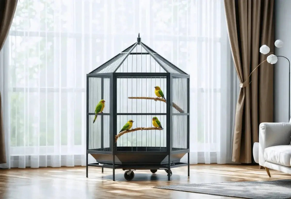 Hexagon Aviary Cage: The Ultimate Home for Your Feathered Friends
