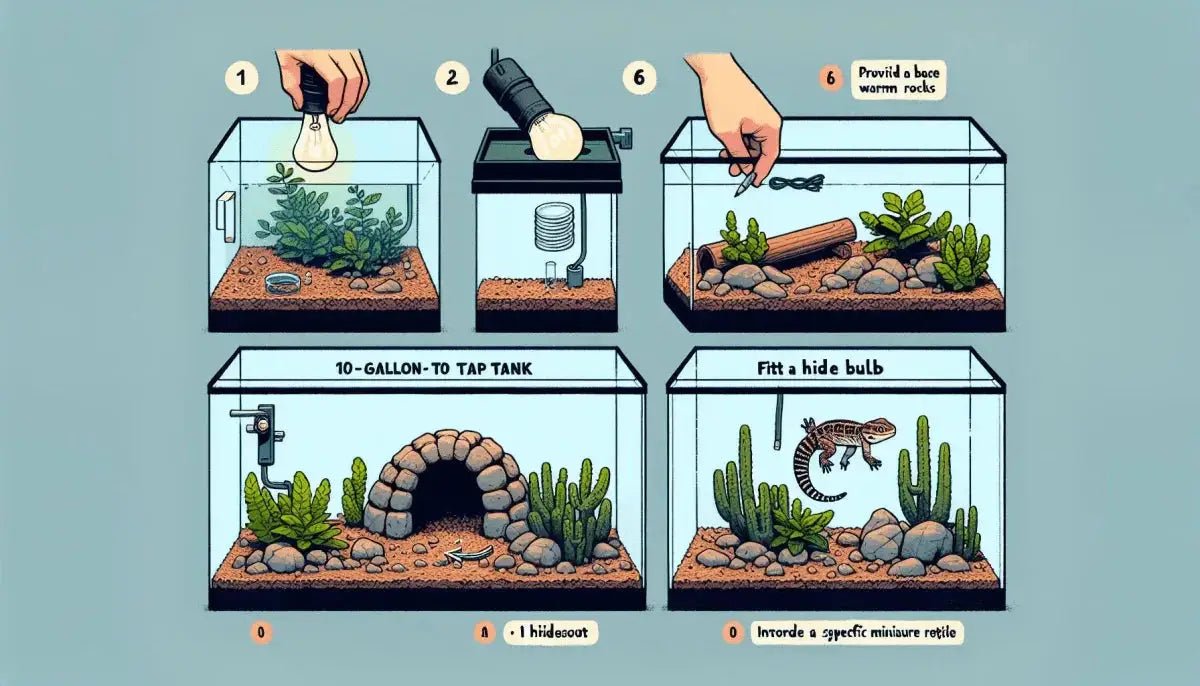 How to Set Up a Reptile 10-Gallon Tank: A Step-by-Step Guide