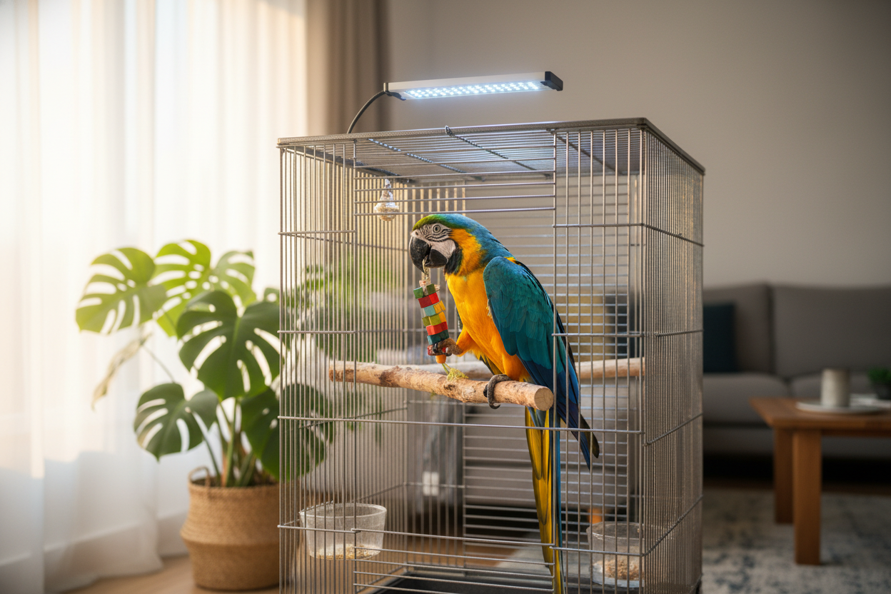 How UVB Lighting Transforms Your Pet Bird's Health and Happiness