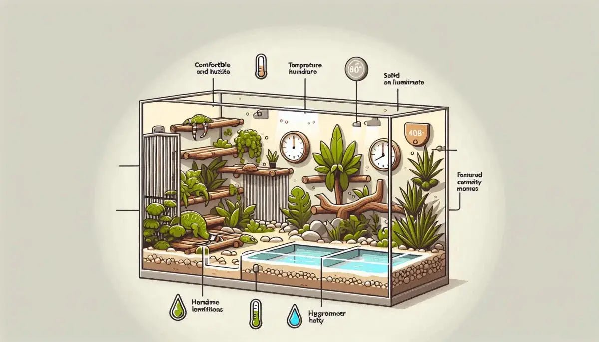 Iguana Enclosure Size: How to Provide a Comfortable and Safe Environment