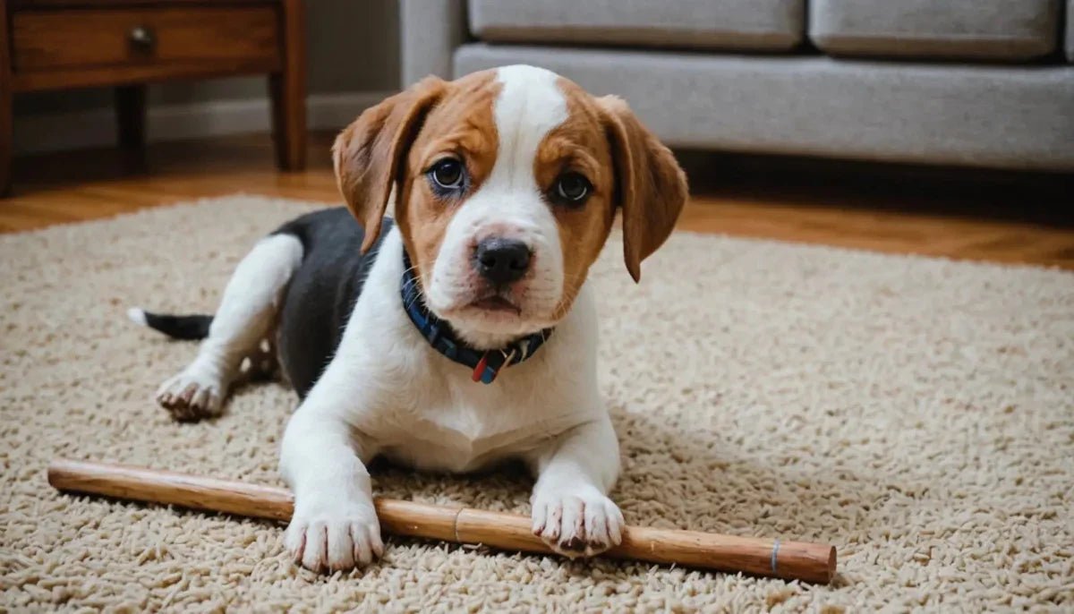 Indoor Playtime Fun with Bully Sticks for Puppies - Talis Us