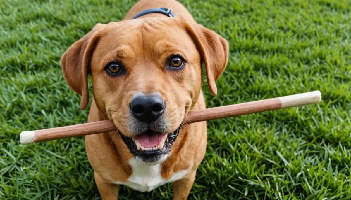 Jaw Exercise Made Fun with Bully Sticks - Talis Us