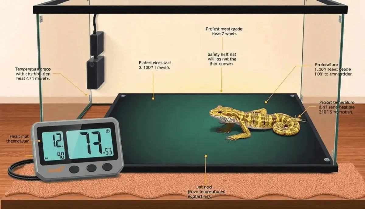 Keeping Your Reptile Cozy: The Essential Guide to Thermostat Heat Mats