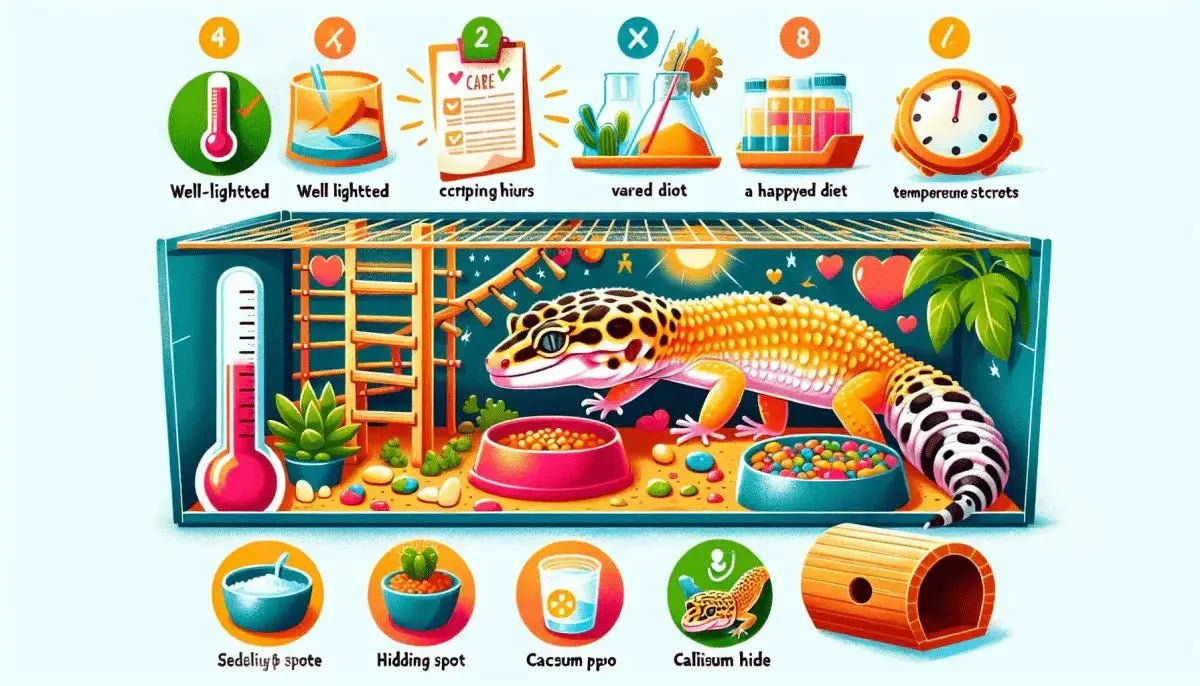 Leopard Gecko Care: 7 Secrets to a Happy, Healthy Pet