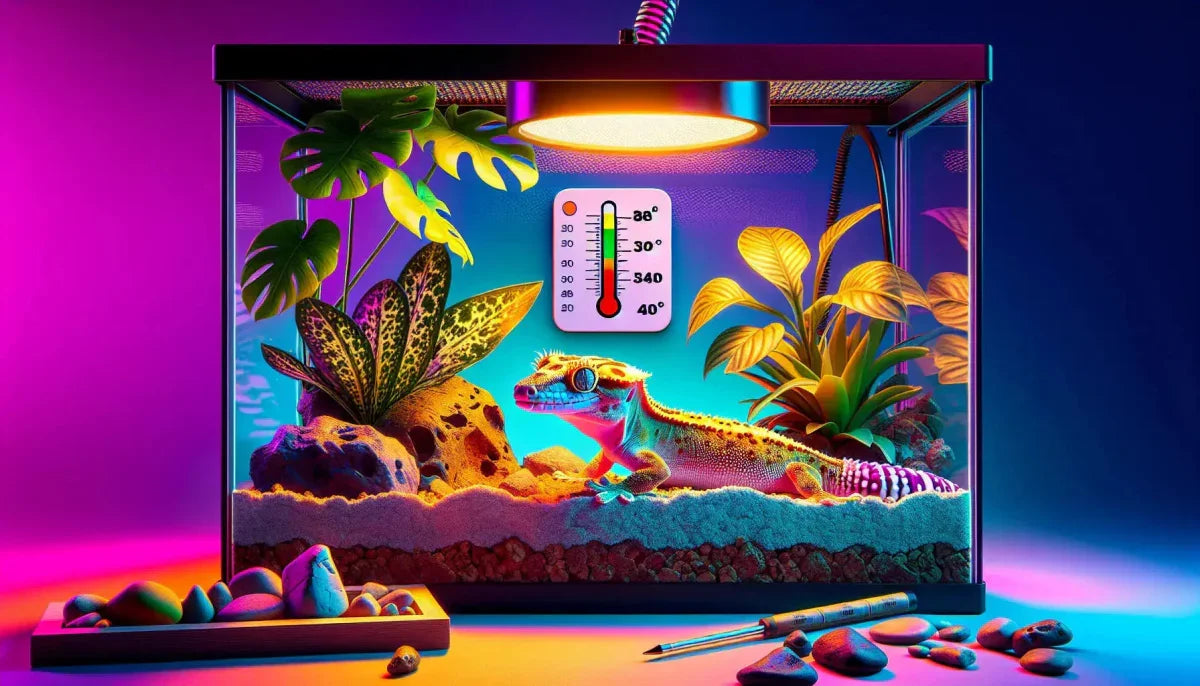 Maintaining the Ideal Crested Gecko Temperature - Talis Us