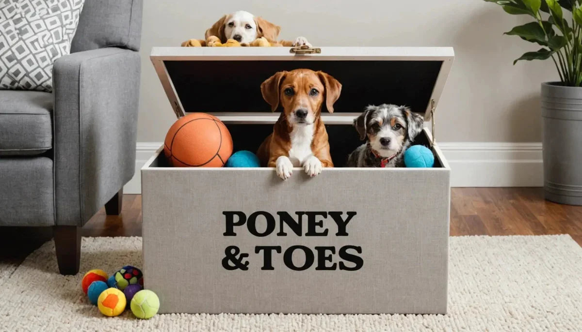 Organize Your Dog's Toys with a Stylish Dog Toy Box