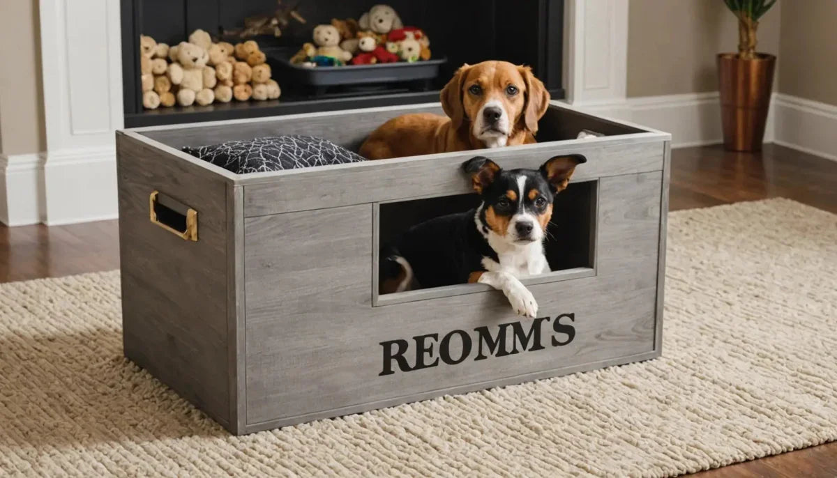 Organize and Store Your Dog's Toys with a Stylish Dog Toy Box