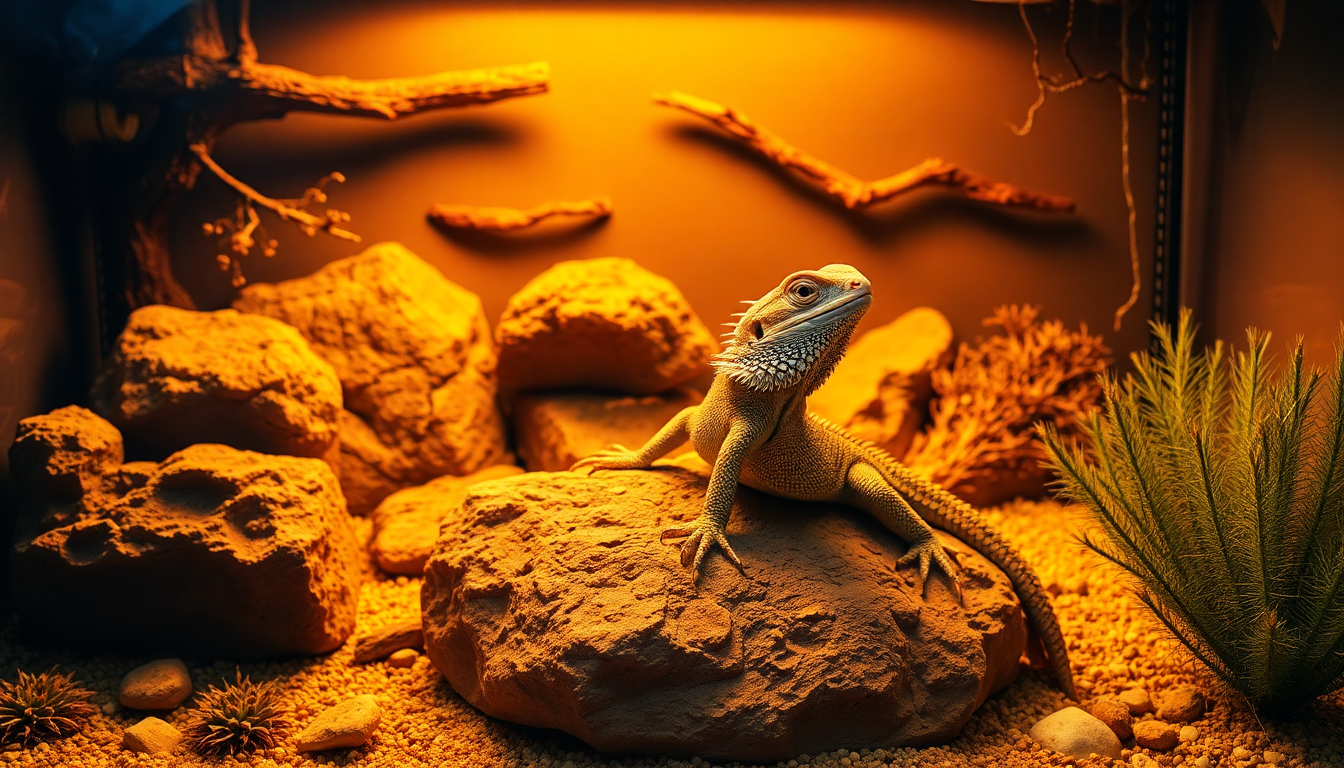 Setting Up the Perfect Bearded Dragon Habitat: Lighting & Diet Guide