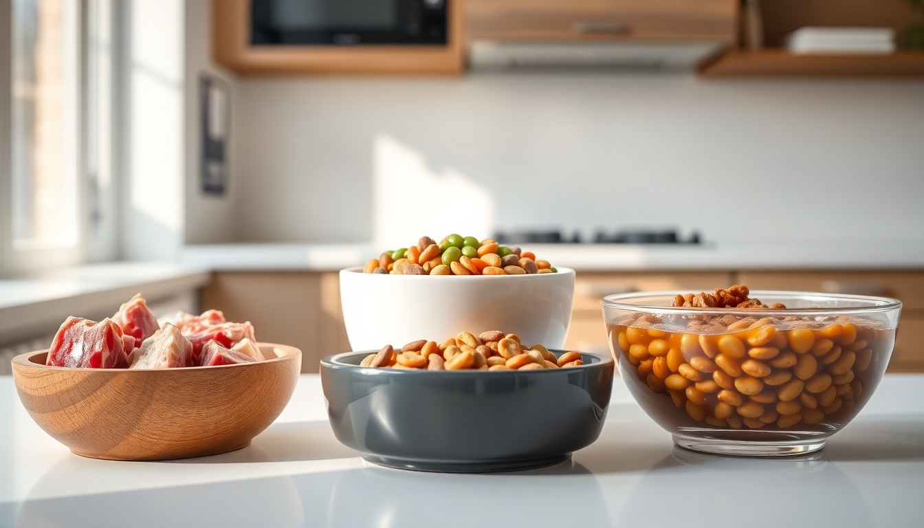 Raw vs. Kibble vs. Wet Food: A Side-by-Side Comparison for Cat Owners