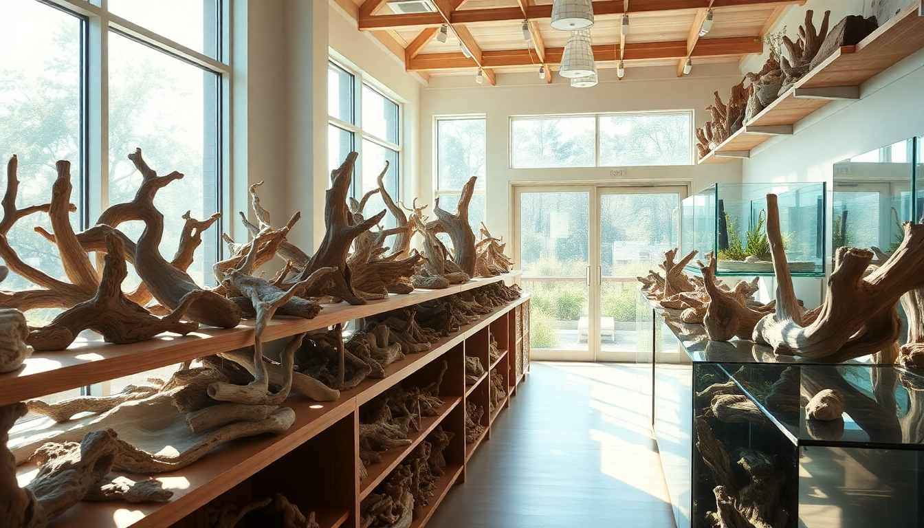 Discover the Perfect Driftwood for Your Aquarium at Talis Us