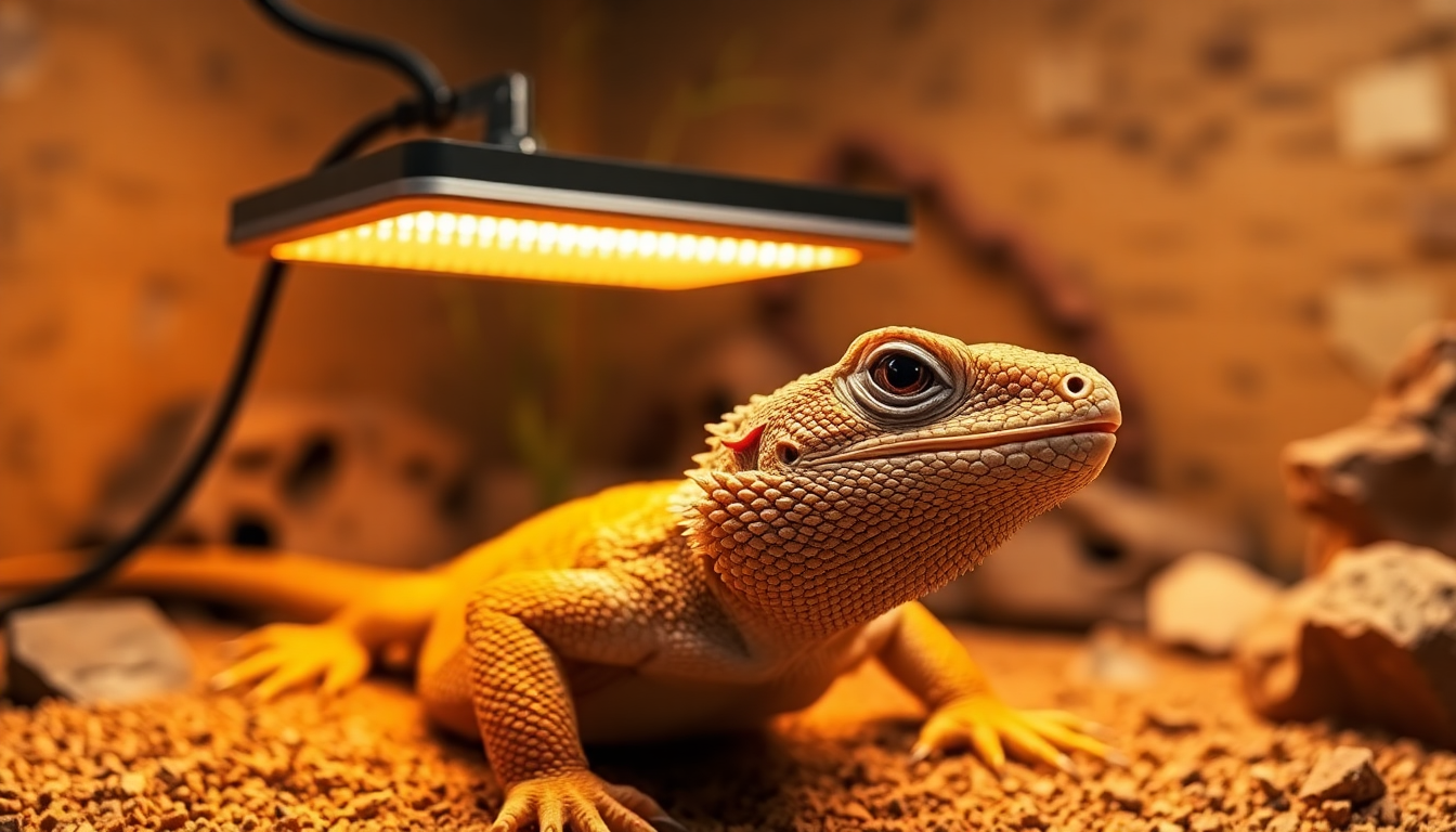 The Best Energy-Efficient Heat Lamps for Bearded Dragons