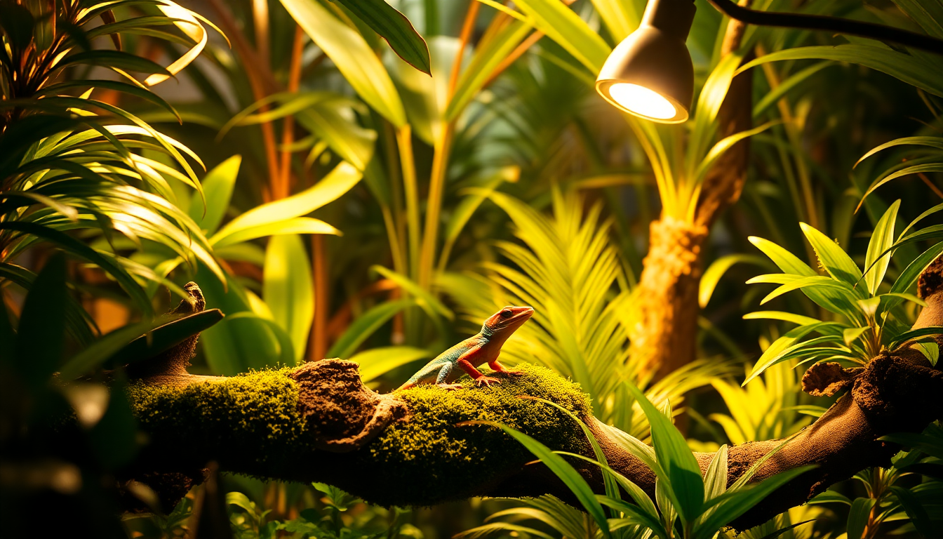 Lighting Up Your Reptile's World: The Ultimate Guide to Tropical Terrarium Illumination