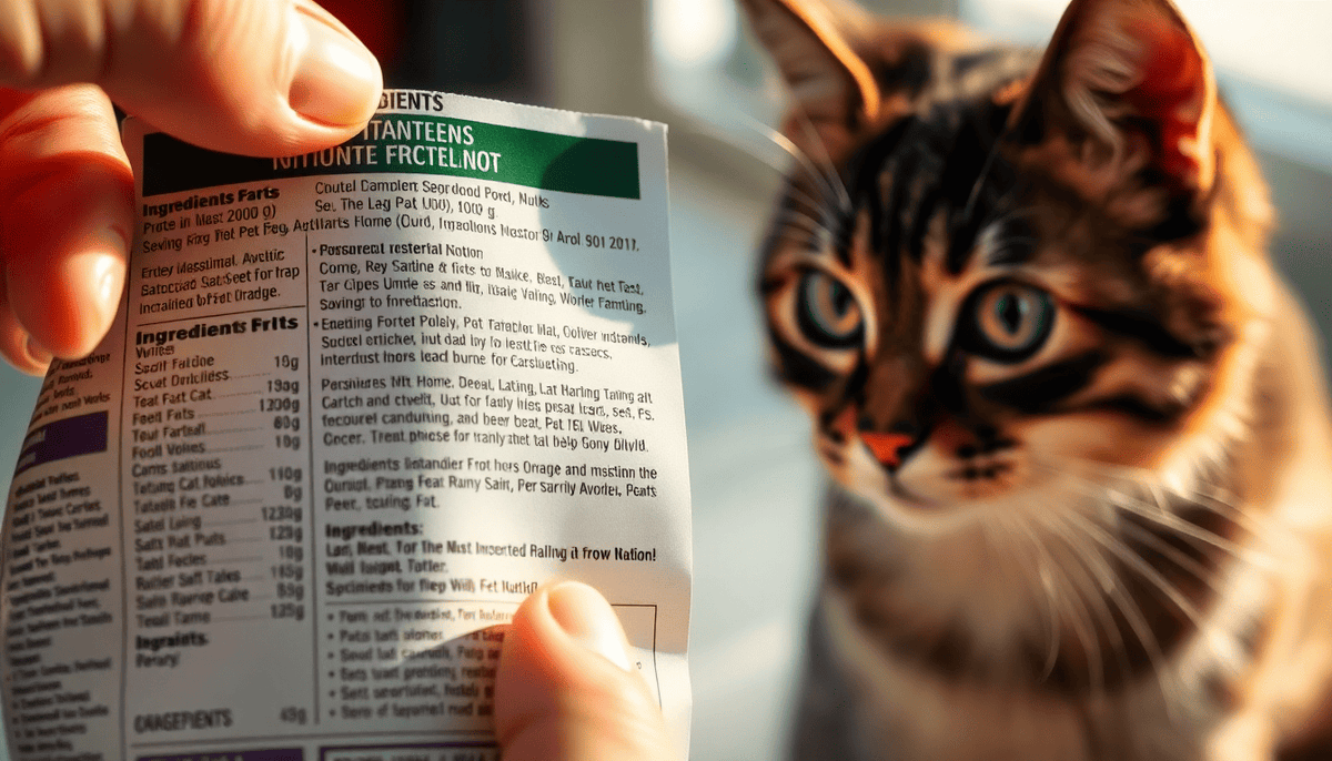 How to Read a Cat Food Label and What Ingredients to Avoid