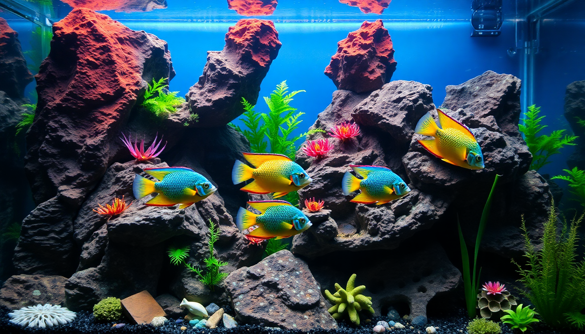 Elevate Your Cichlid Tank with Stunning Decor and Accessories
