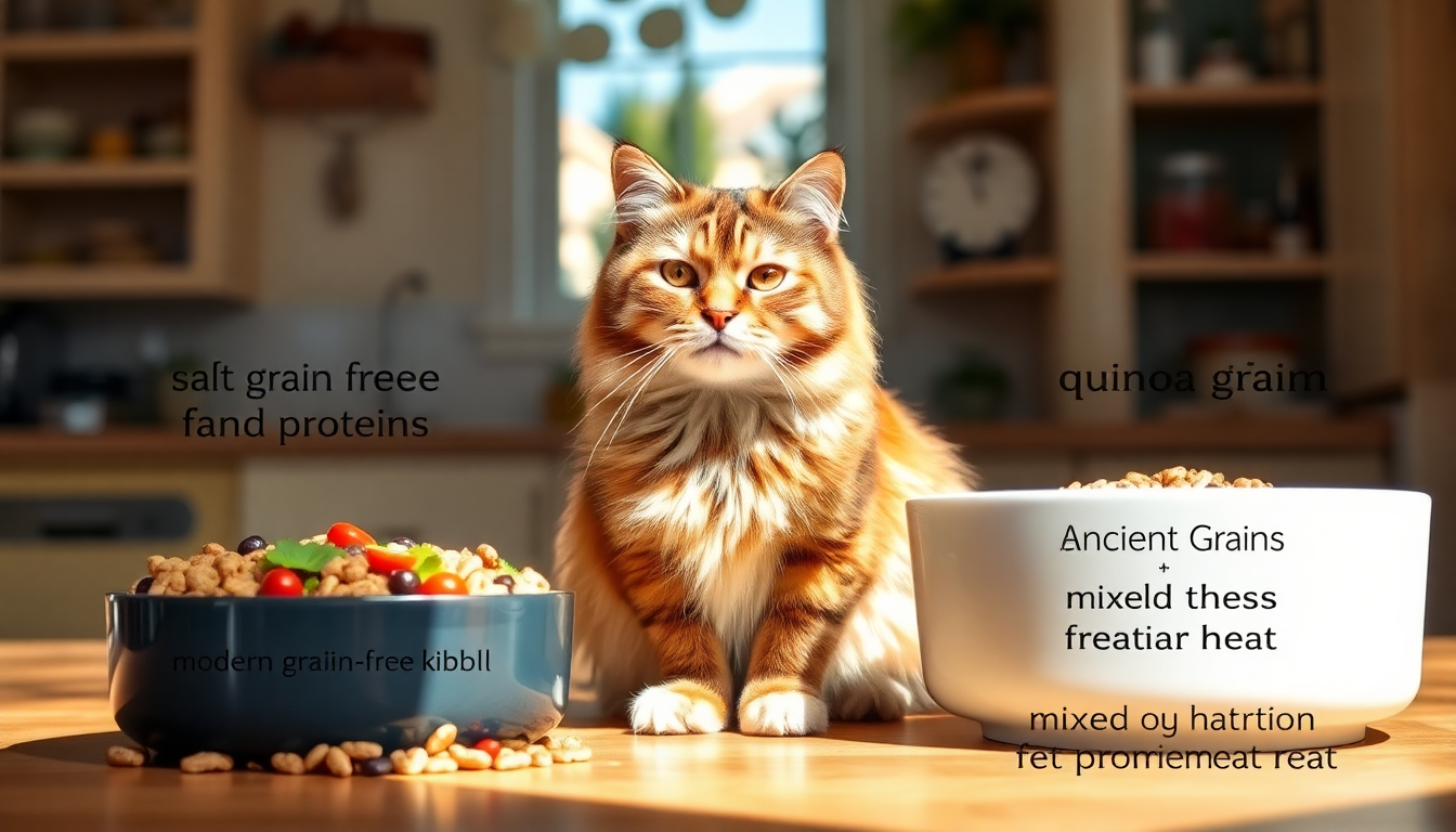 Grain-Free vs. Ancient Grains: Which Cat Food Is Right for Your Feline?