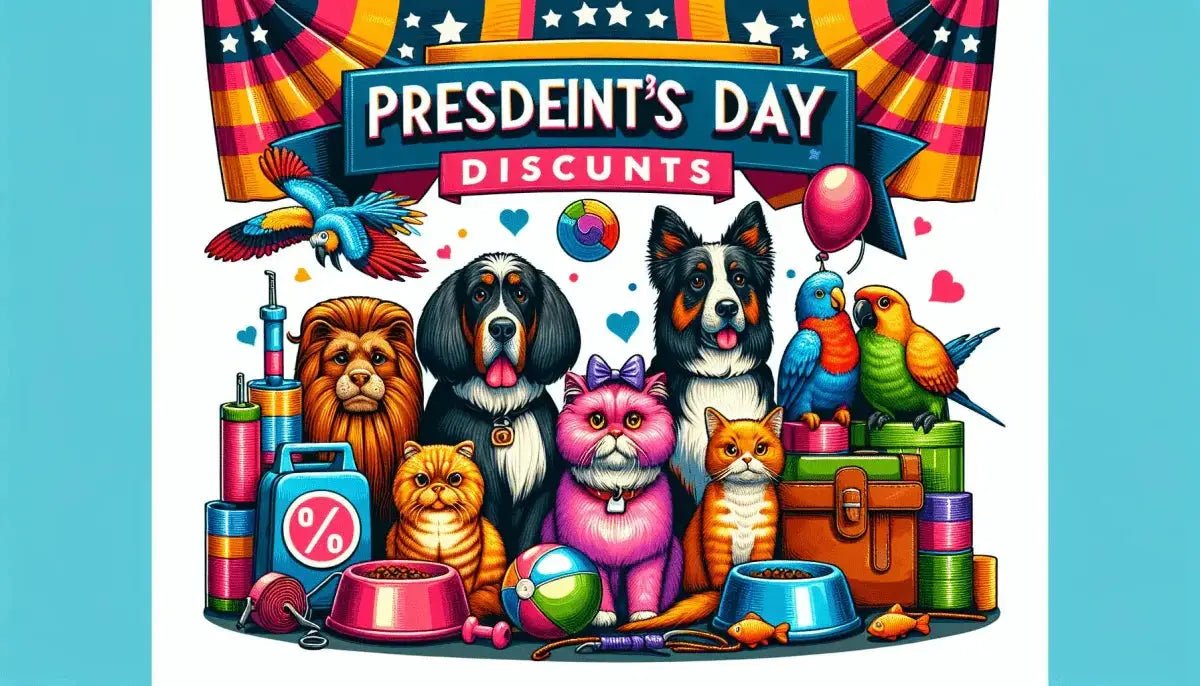 Presidents Day Discounts: Save Big on Pet Supplies