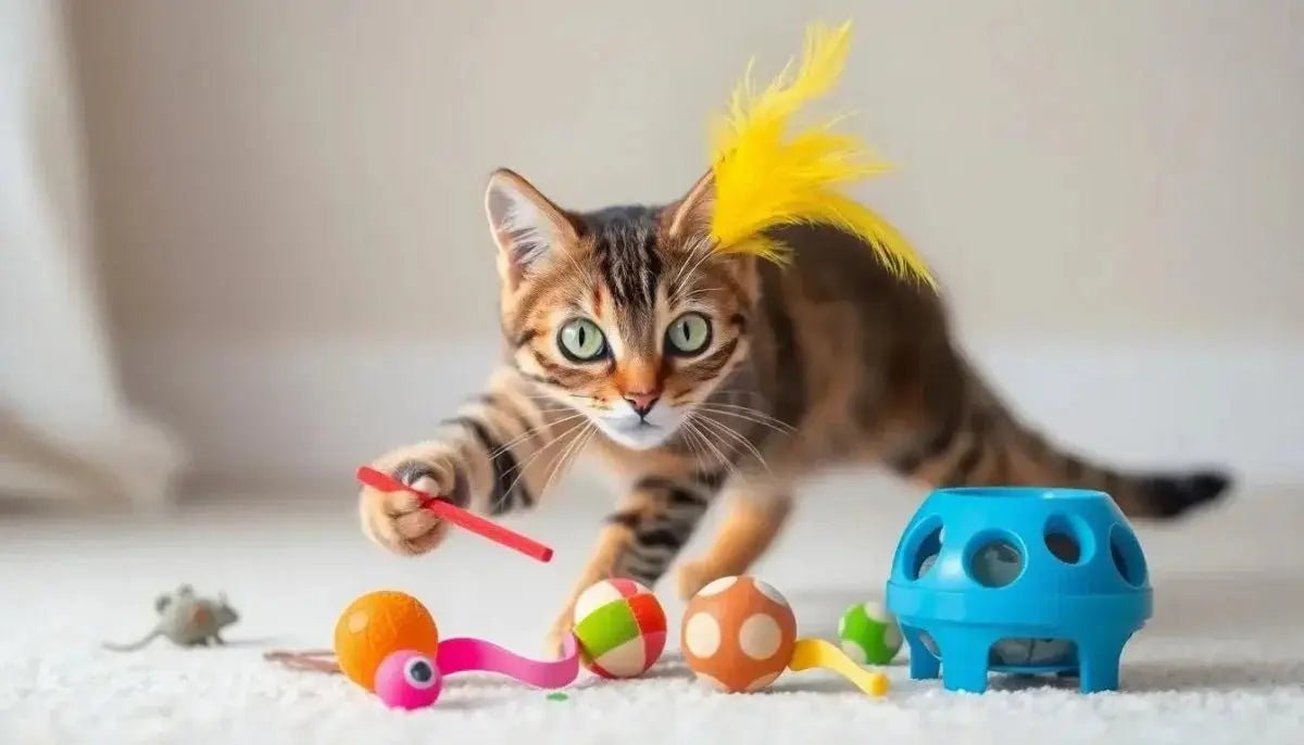 Prevent Hair Loss with These Engaging Cat Toys - Talis Us