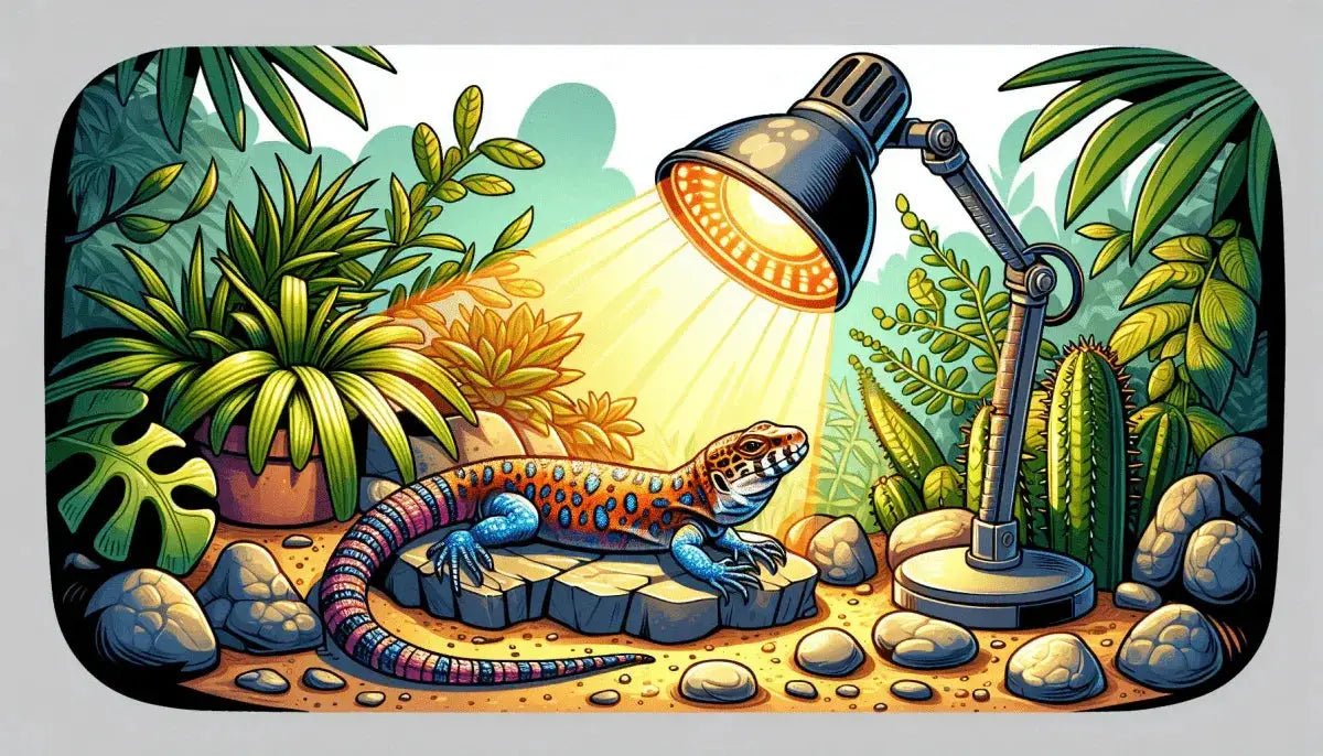 Reptile Heat Lamp: Enhancing Your Reptile's Habitat for Optimal Health and Comfort