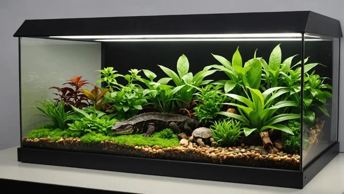 Reptisun Terrarium Hood - The Perfect Lighting Solution for Your Reptile Habitat - Talis Us