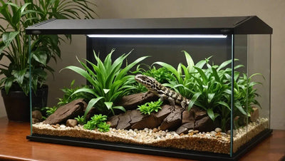 Reptisun Terrarium Hood - The Perfect Lighting Solution for Your Reptile's Habitat - Talis Us