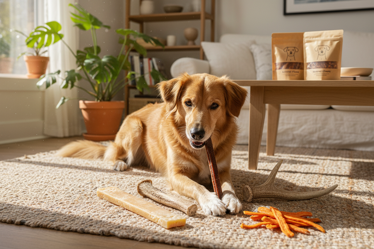 Safe and Sustainable Natural Dog Chew Alternatives: A Comprehensive Guide