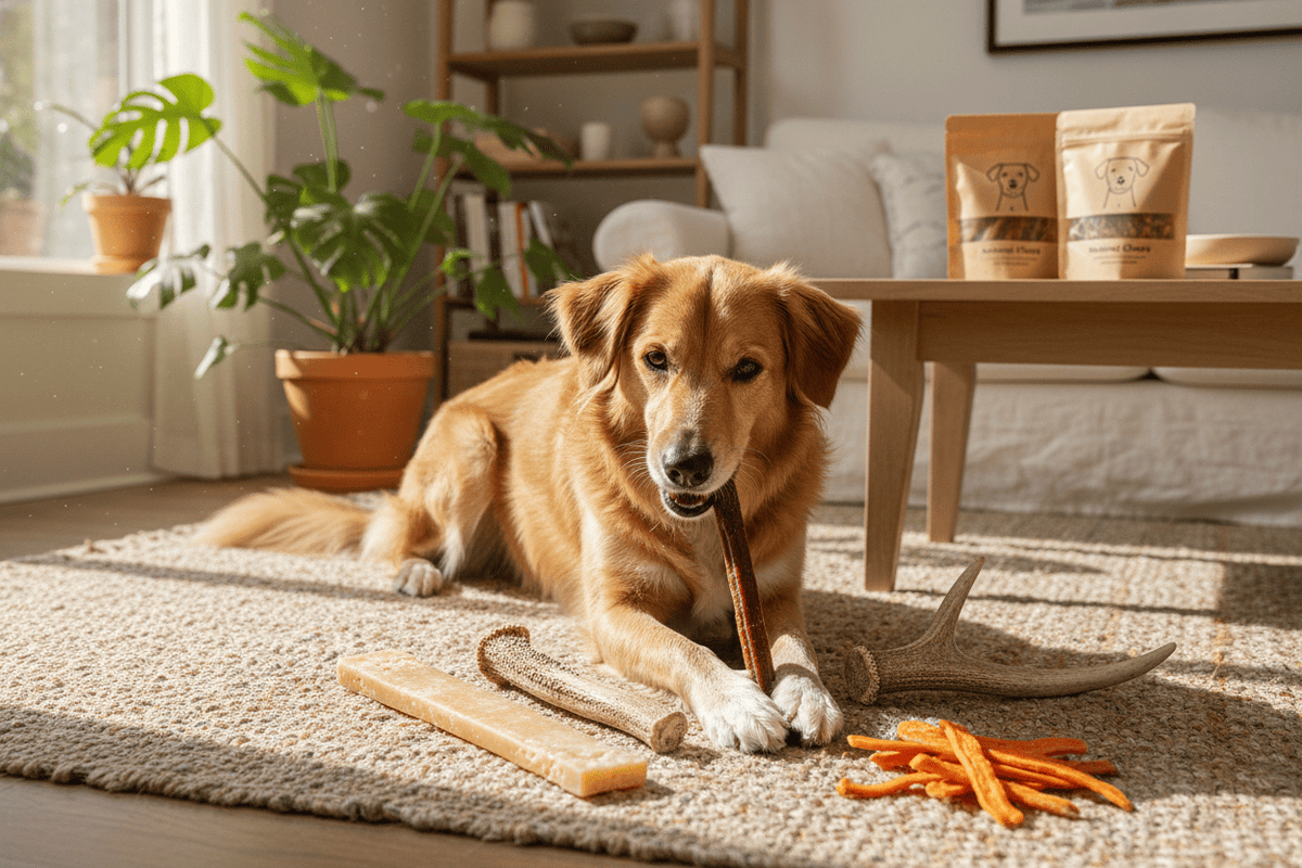 Safe and Sustainable Natural Dog Chew Alternatives: A Comprehensive Guide
