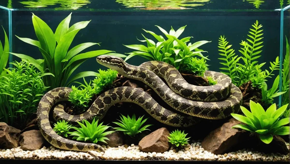 Snake Aquarium Decor: Enhancing Your Reptile Habitat - Talis Us