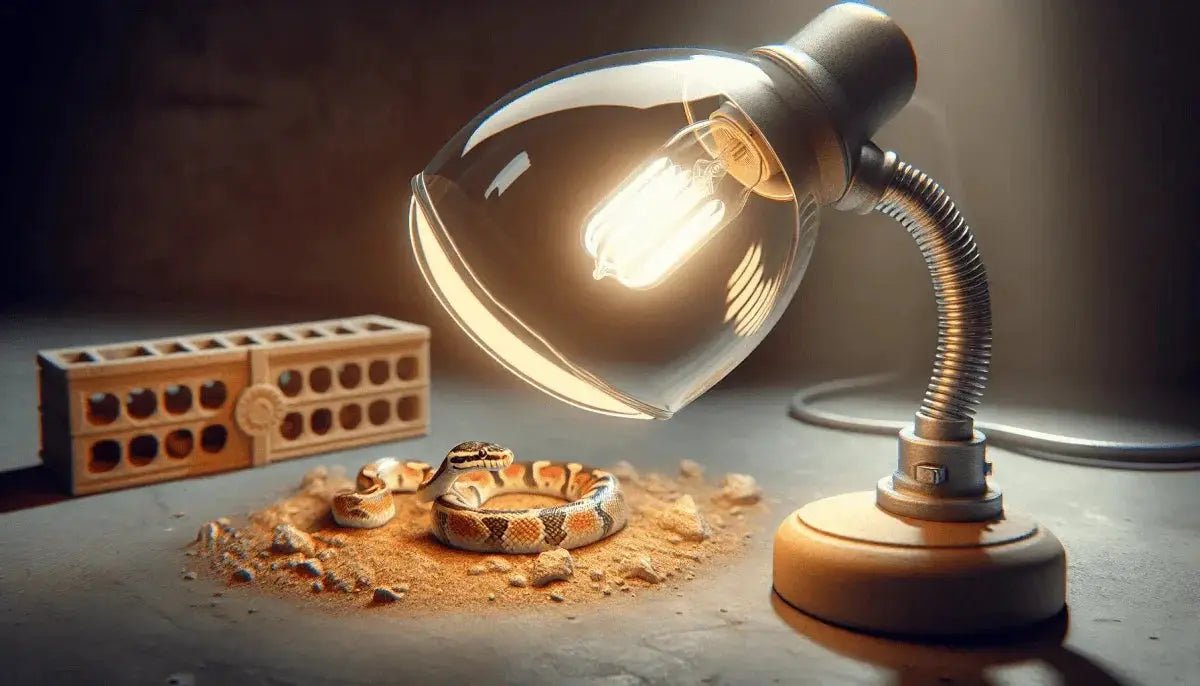 snake heat lamp