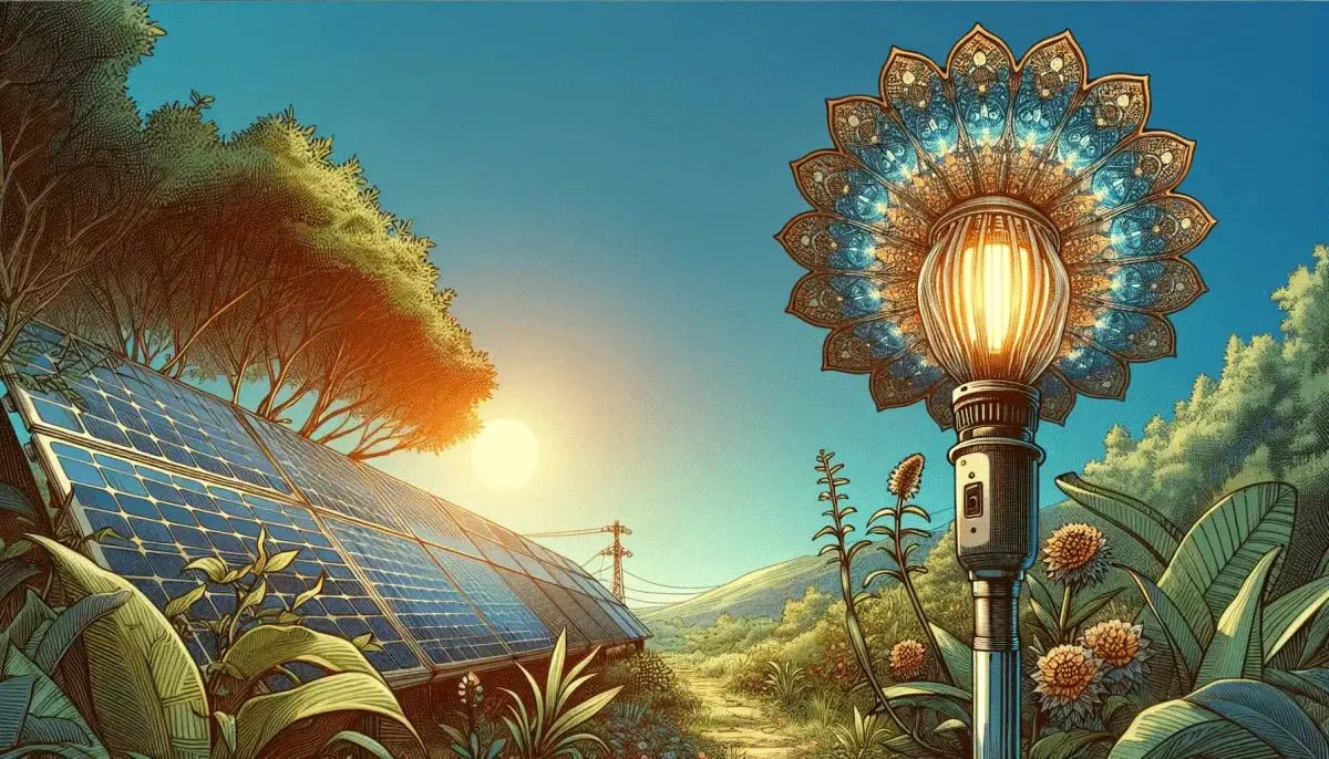 solar heat lamp