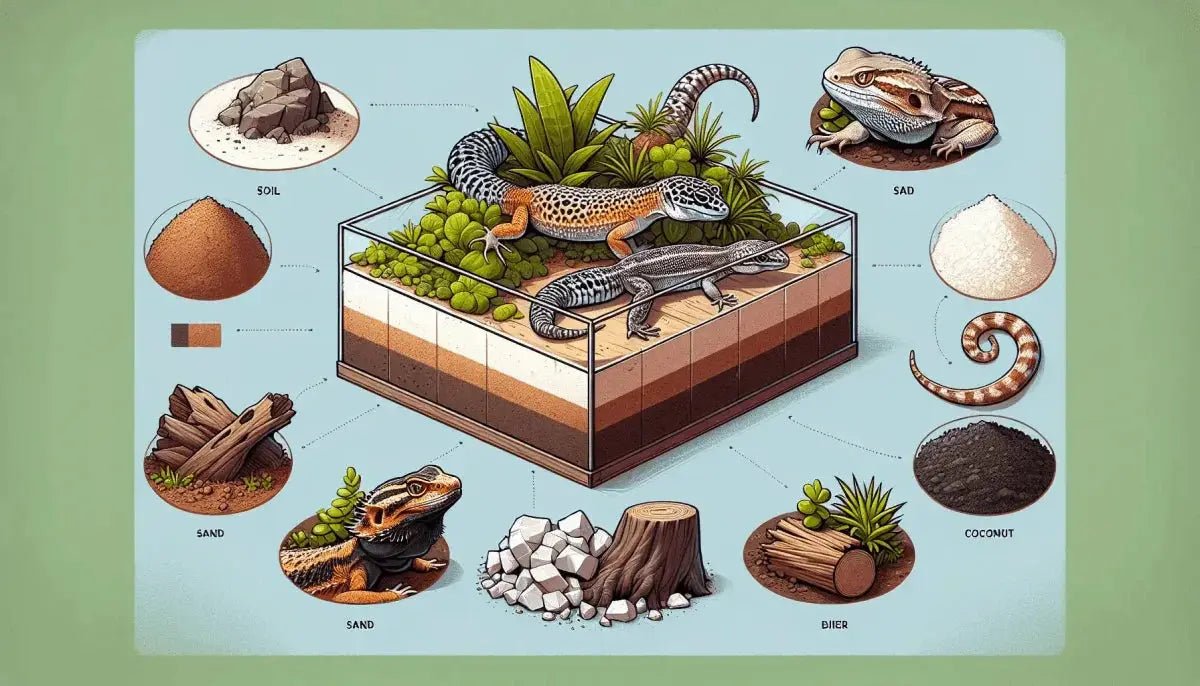 Substrate Terrarium: Choosing the Best Material for Your Reptile's Home - Talis Us