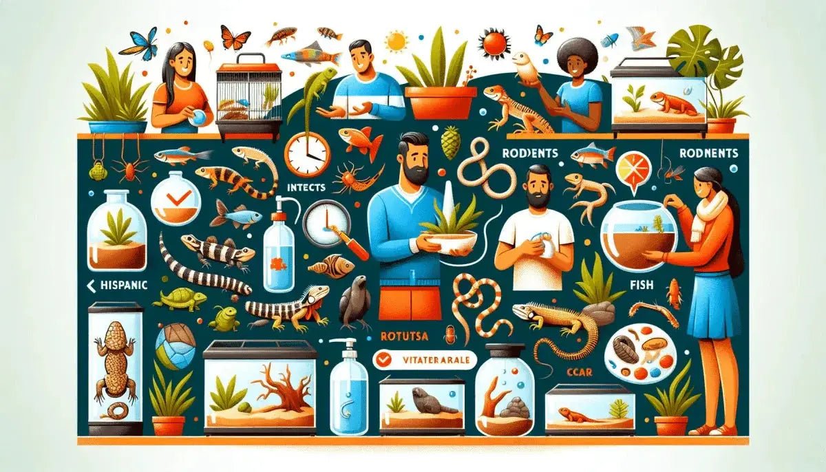 The Ultimate Guide to Live Reptile Food: Types and Care
