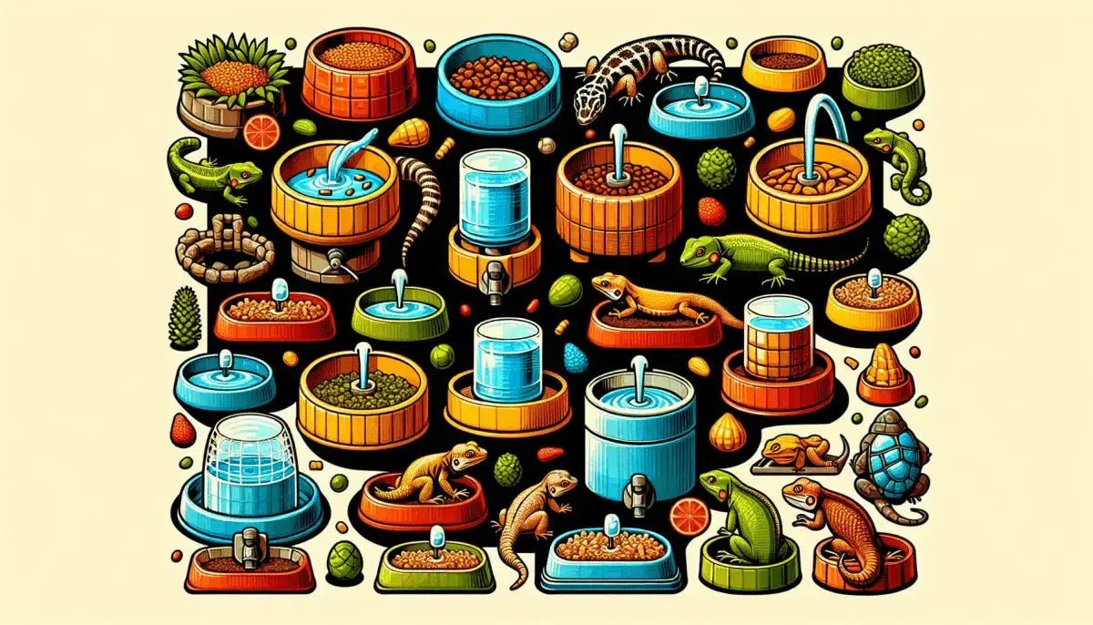 Top 8 Reptile Food and Water Dishes for a Healthy Habitat