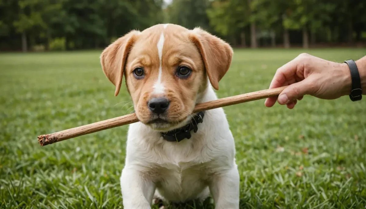 Train Your Puppy with Bully Sticks for Obedience - Talis Us