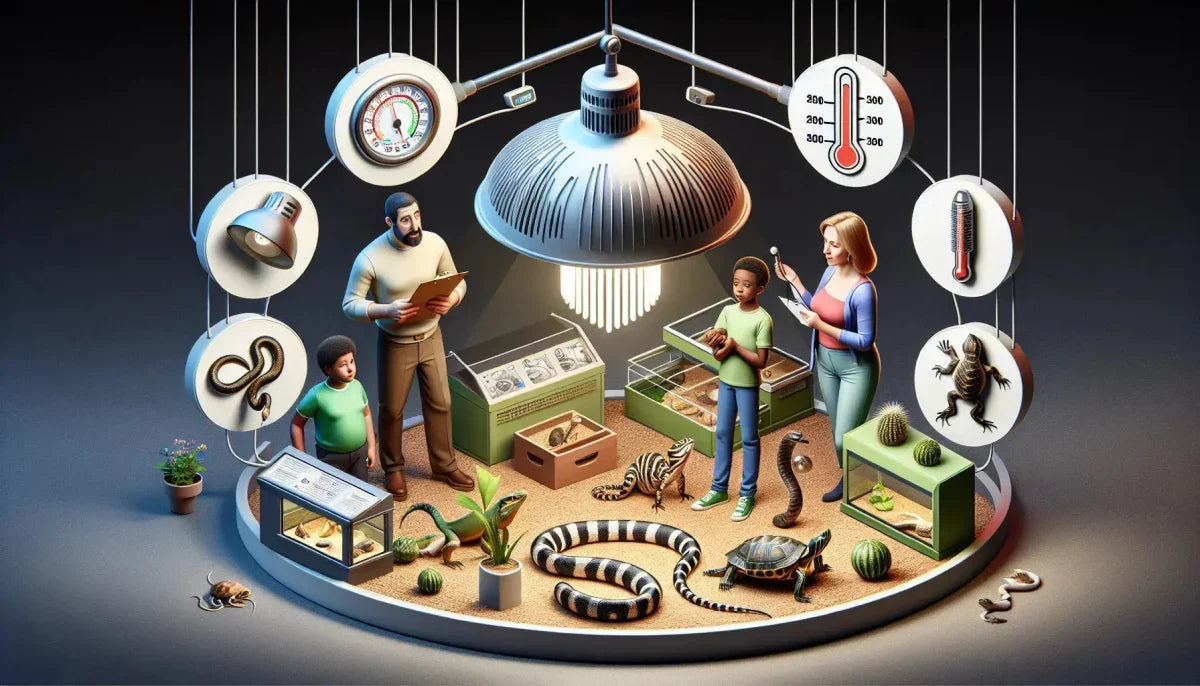 The Ultimate Guide to Choosing the Right Reptile Heat Lamp Fixture - Talis Us