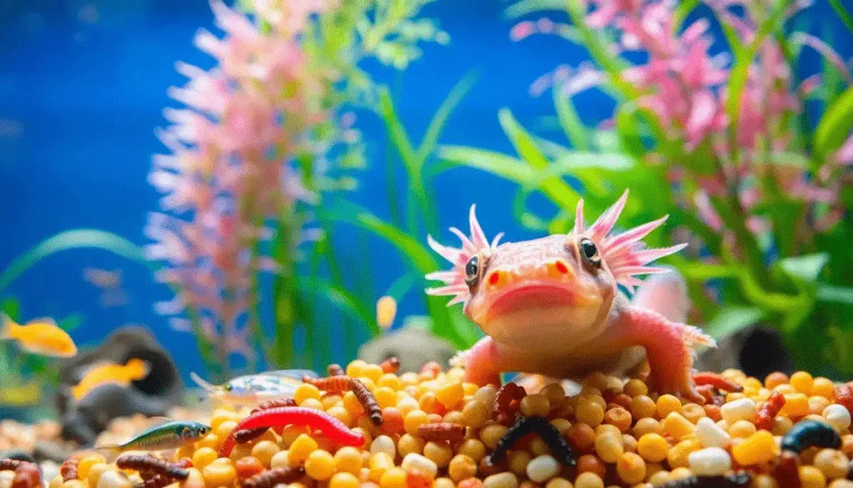 The Ultimate Guide to Feeding Your Axolotl: Nutrition, Variety, and Keeping Them Healthy