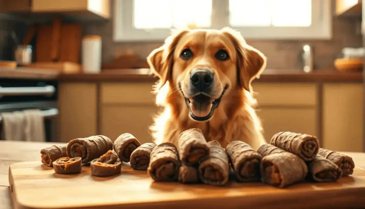 Unleash Your Dog's Delight: Discover the Irresistible Treat of Beef Cheek Rolls