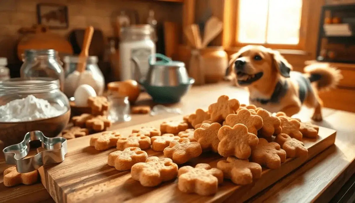 Unleash Your Pup's Delight: Homemade Chewy Dog Biscuits