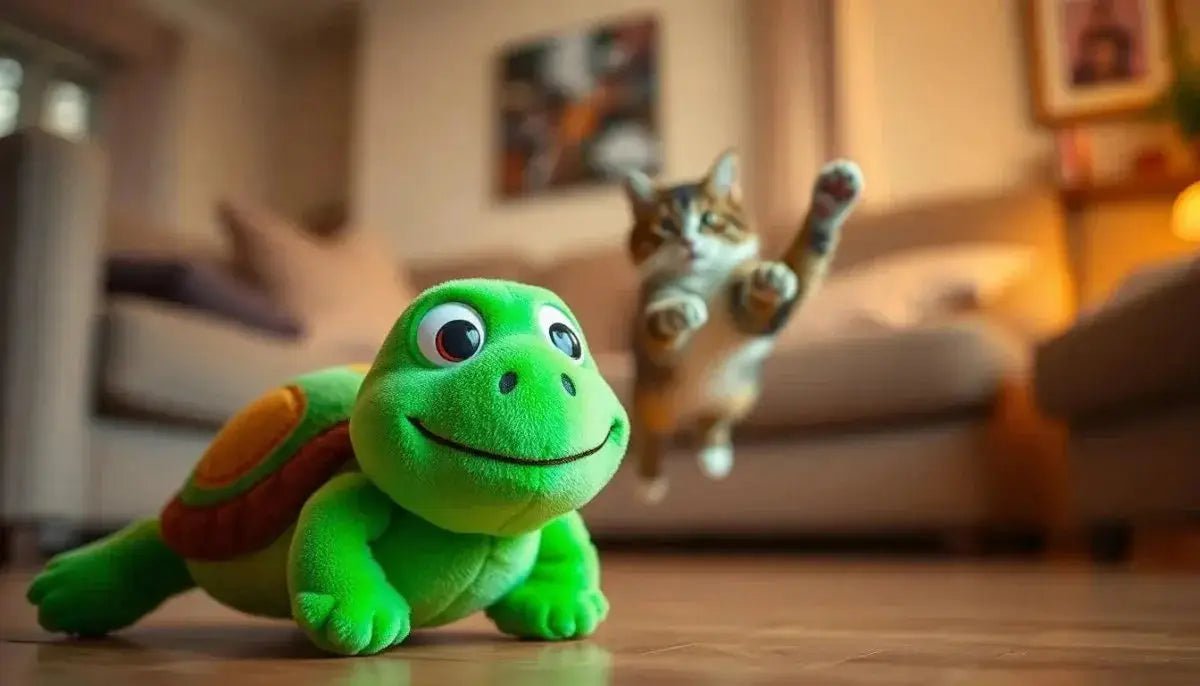 Unleash Your Cat's Playful Side with Catnip Turtle Toys - Talis Us