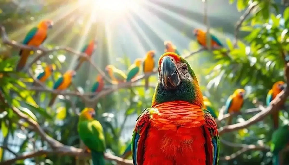 Unlock the Radiance: Exploring the Benefits of Full Spectrum Light for Your Feathered Friends - Talis Us