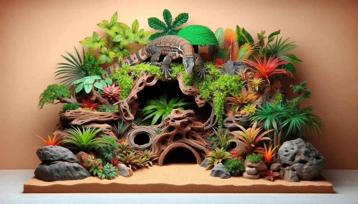 Upgrade Your Reptile's Habitat with Komodo's Reptile Ornaments