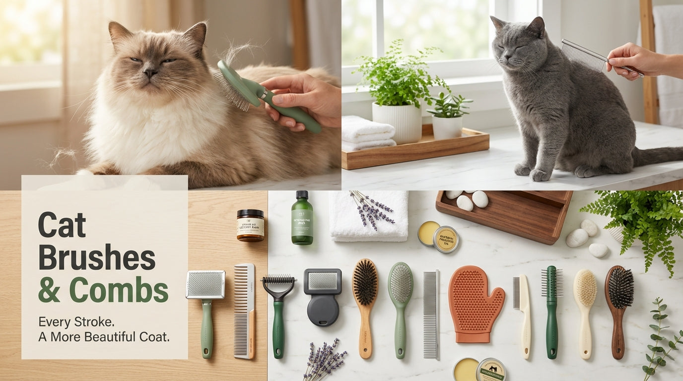 Cat Brushes & Combs