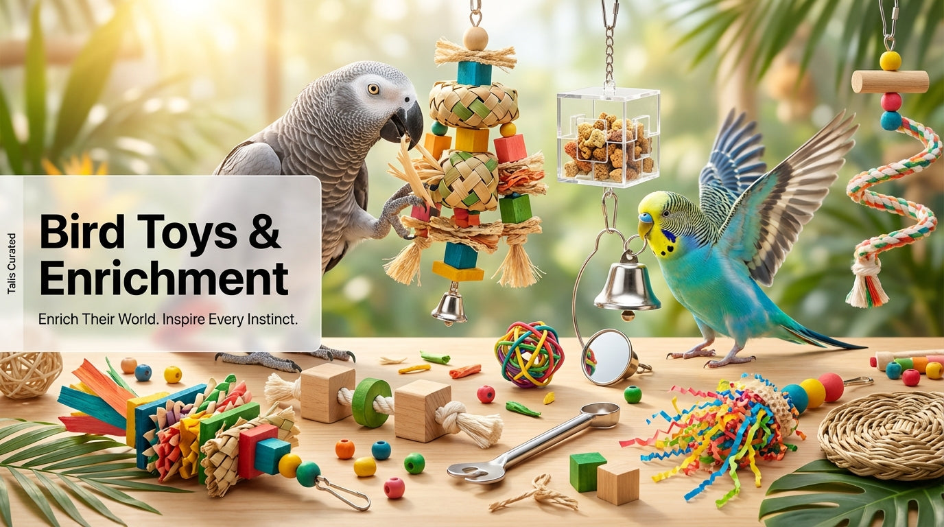 Bird Perches & Toys